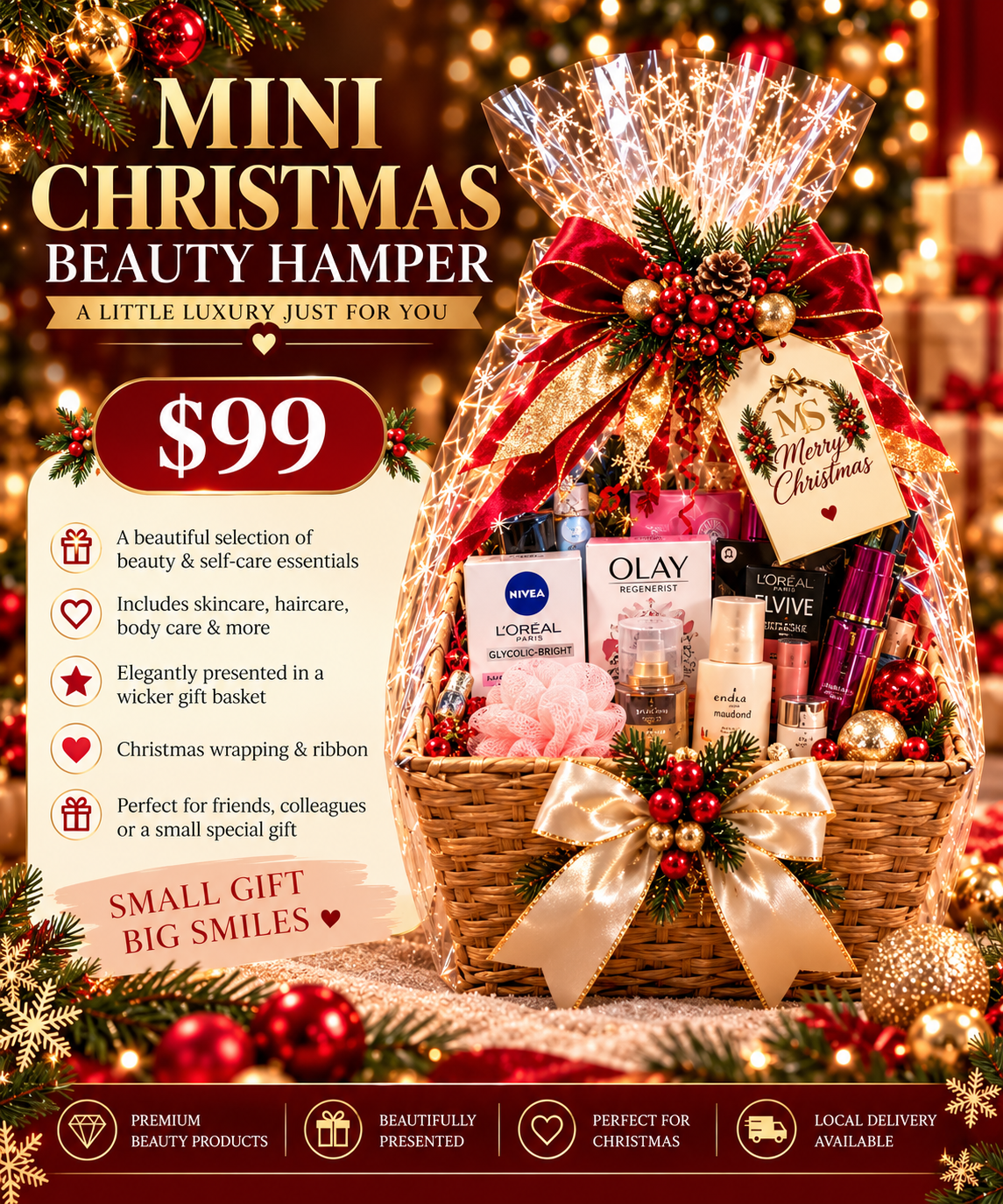 Mini Christmas Beauty Hamper